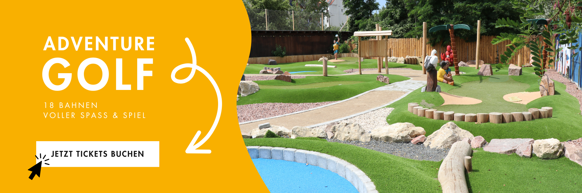 Adventure Golf Banner