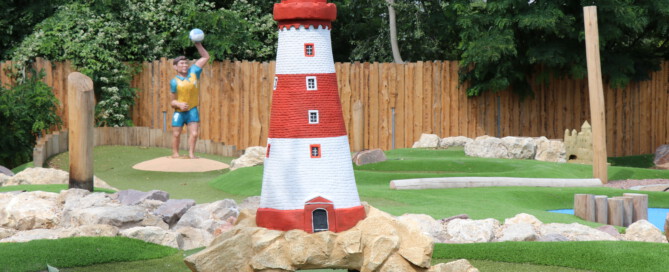 Adventure golf spielen in Berlin