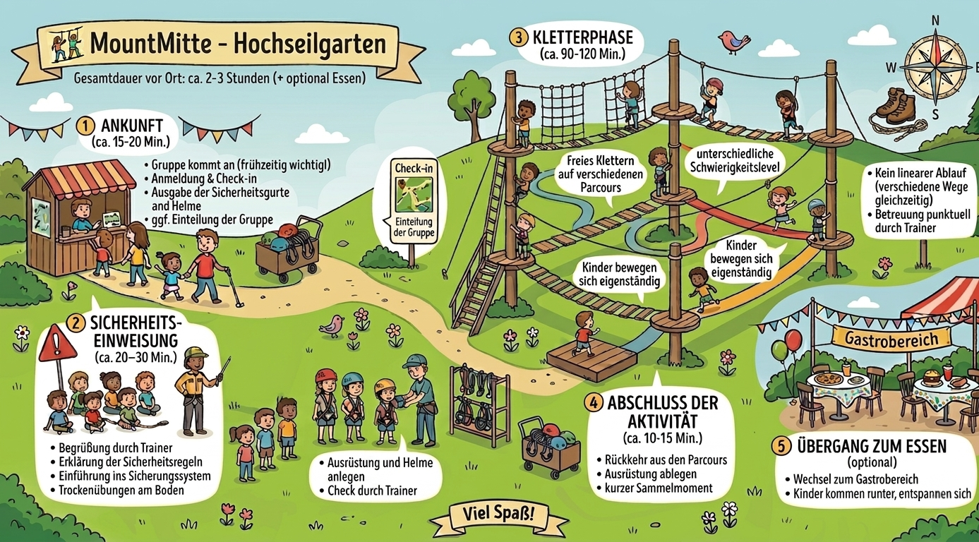 MountMitte Kindergeburtstag Ablauf